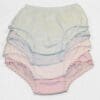 A group of four panties that are all different colors.