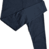 A folded piece of cloth on top of a green background.
