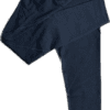 A pair of pants that are folded up.