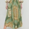 Printed Elasticized Asymmetrical Hem Skirt. - Image 4