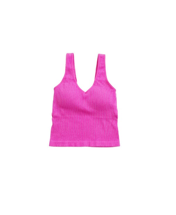 Padded Bra Top Tank Top.